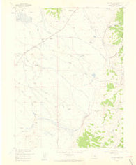 Milligan Lakes Colorado Historical topographic map, 1:24000 scale, 7.5 X 7.5 Minute, Year 1957