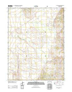 Milligan Lakes Colorado Historical topographic map, 1:24000 scale, 7.5 X 7.5 Minute, Year 2013
