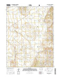 Milligan Lakes Colorado Current topographic map, 1:24000 scale, 7.5 X 7.5 Minute, Year 2016