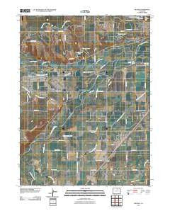 Milliken Colorado Historical topographic map, 1:24000 scale, 7.5 X 7.5 Minute, Year 2010