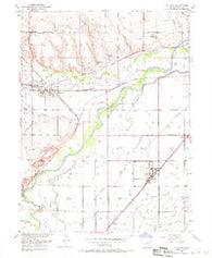 Milliken Colorado Historical topographic map, 1:24000 scale, 7.5 X 7.5 Minute, Year 1950