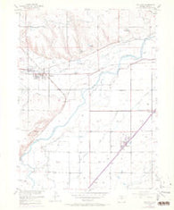 Milliken Colorado Historical topographic map, 1:24000 scale, 7.5 X 7.5 Minute, Year 1950