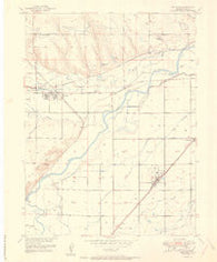 Milliken Colorado Historical topographic map, 1:24000 scale, 7.5 X 7.5 Minute, Year 1951