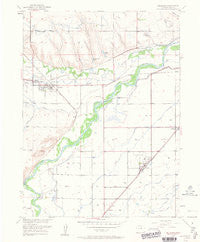Milliken Colorado Historical topographic map, 1:24000 scale, 7.5 X 7.5 Minute, Year 1950