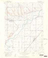 Milliken Colorado Historical topographic map, 1:24000 scale, 7.5 X 7.5 Minute, Year 1950
