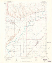 Milliken Colorado Historical topographic map, 1:24000 scale, 7.5 X 7.5 Minute, Year 1950