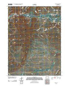 Milner Colorado Historical topographic map, 1:24000 scale, 7.5 X 7.5 Minute, Year 2010