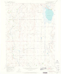 Milton Reservoir Colorado Historical topographic map, 1:24000 scale, 7.5 X 7.5 Minute, Year 1951