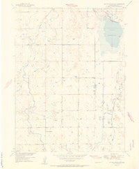 Milton Reservoir Colorado Historical topographic map, 1:24000 scale, 7.5 X 7.5 Minute, Year 1951