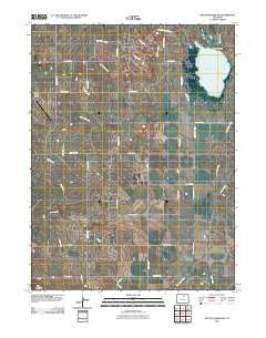 Milton Reservoir Colorado Historical topographic map, 1:24000 scale, 7.5 X 7.5 Minute, Year 2010