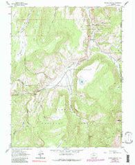 Mineral Mountain Colorado Historical topographic map, 1:24000 scale, 7.5 X 7.5 Minute, Year 1963