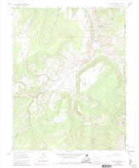 Mineral Mountain Colorado Historical topographic map, 1:24000 scale, 7.5 X 7.5 Minute, Year 1963