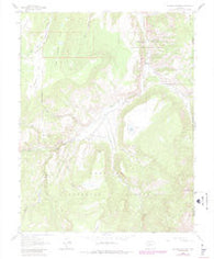 Mineral Mountain Colorado Historical topographic map, 1:24000 scale, 7.5 X 7.5 Minute, Year 1963
