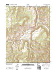Mineral Mountain Colorado Historical topographic map, 1:24000 scale, 7.5 X 7.5 Minute, Year 2013