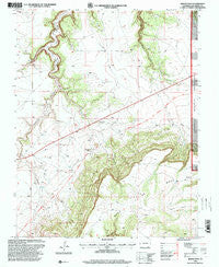 Miners Peak Colorado Historical topographic map, 1:24000 scale, 7.5 X 7.5 Minute, Year 1996