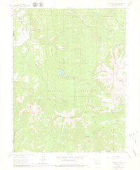 Minnesota Pass Colorado Historical topographic map, 1:24000 scale, 7.5 X 7.5 Minute, Year 1964