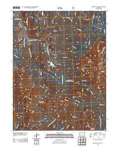 Minnesota Pass Colorado Historical topographic map, 1:24000 scale, 7.5 X 7.5 Minute, Year 2011