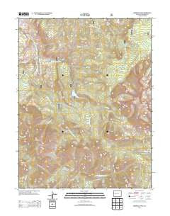 Minnesota Pass Colorado Historical topographic map, 1:24000 scale, 7.5 X 7.5 Minute, Year 2013