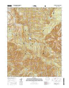 Minnesota Pass Colorado Current topographic map, 1:24000 scale, 7.5 X 7.5 Minute, Year 2016