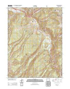 Minturn Colorado Historical topographic map, 1:24000 scale, 7.5 X 7.5 Minute, Year 2013