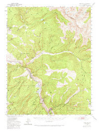 Minturn Colorado Historical topographic map, 1:62500 scale, 15 X 15 Minute, Year 1950