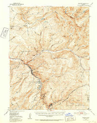 Minturn Colorado Historical topographic map, 1:62500 scale, 15 X 15 Minute, Year 1934