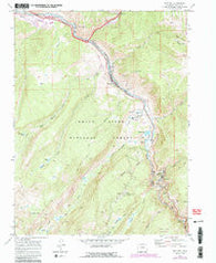 Minturn Colorado Historical topographic map, 1:24000 scale, 7.5 X 7.5 Minute, Year 1970