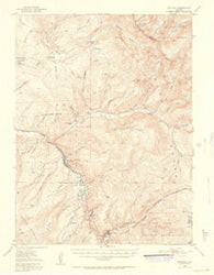 Minturn Colorado Historical topographic map, 1:62500 scale, 15 X 15 Minute, Year 1934