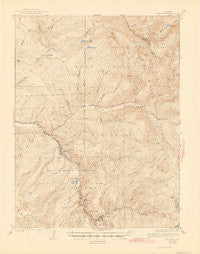 Minturn Colorado Historical topographic map, 1:62500 scale, 15 X 15 Minute, Year 1934