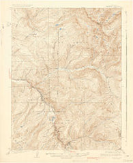 Minturn Colorado Historical topographic map, 1:62500 scale, 15 X 15 Minute, Year 1934