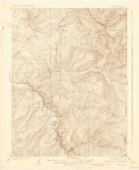Minturn Colorado Historical topographic map, 1:62500 scale, 15 X 15 Minute, Year 1934