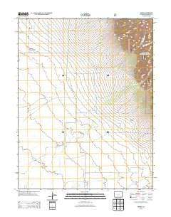 Mirage Colorado Historical topographic map, 1:24000 scale, 7.5 X 7.5 Minute, Year 2013