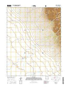 Mirage Colorado Current topographic map, 1:24000 scale, 7.5 X 7.5 Minute, Year 2016