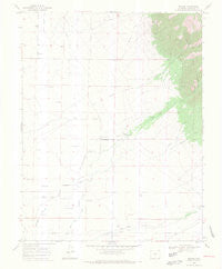 Mirage Colorado Historical topographic map, 1:24000 scale, 7.5 X 7.5 Minute, Year 1968