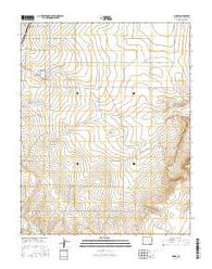 Model Colorado Current topographic map, 1:24000 scale, 7.5 X 7.5 Minute, Year 2016