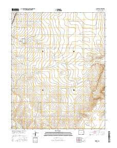 Model Colorado Current topographic map, 1:24000 scale, 7.5 X 7.5 Minute, Year 2016