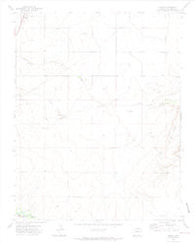 Model Colorado Historical topographic map, 1:24000 scale, 7.5 X 7.5 Minute, Year 1971