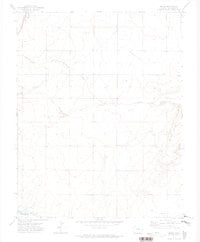 Model Colorado Historical topographic map, 1:24000 scale, 7.5 X 7.5 Minute, Year 1971