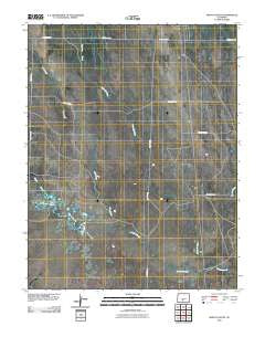Moffat South Colorado Historical topographic map, 1:24000 scale, 7.5 X 7.5 Minute, Year 2010
