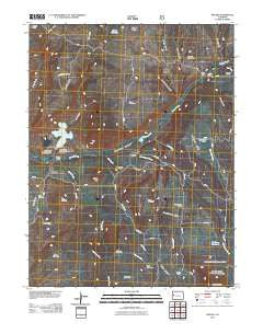 Molina Colorado Historical topographic map, 1:24000 scale, 7.5 X 7.5 Minute, Year 2011