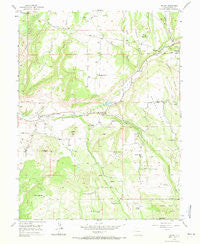 Molina Colorado Historical topographic map, 1:24000 scale, 7.5 X 7.5 Minute, Year 1955