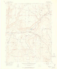 Molina Colorado Historical topographic map, 1:24000 scale, 7.5 X 7.5 Minute, Year 1955