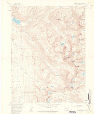 Monarch Lake Colorado Historical topographic map, 1:24000 scale, 7.5 X 7.5 Minute, Year 1958