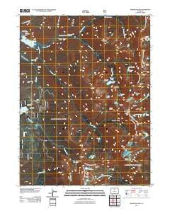 Monarch Lake Colorado Historical topographic map, 1:24000 scale, 7.5 X 7.5 Minute, Year 2011