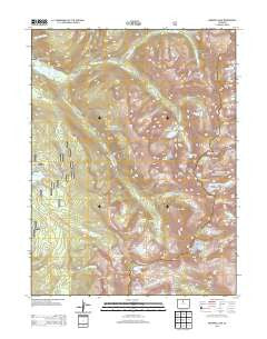 Monarch Lake Colorado Historical topographic map, 1:24000 scale, 7.5 X 7.5 Minute, Year 2013