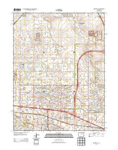 Montbello Colorado Historical topographic map, 1:24000 scale, 7.5 X 7.5 Minute, Year 2013