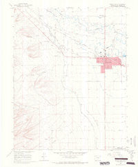Monte Vista Colorado Historical topographic map, 1:24000 scale, 7.5 X 7.5 Minute, Year 1964