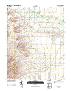 Monte Vista Colorado Historical topographic map, 1:24000 scale, 7.5 X 7.5 Minute, Year 2013