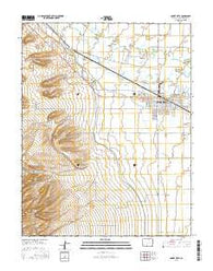 Monte Vista Colorado Current topographic map, 1:24000 scale, 7.5 X 7.5 Minute, Year 2016