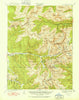 Montezuma Colorado Historical topographic map, 1:62500 scale, 15 X 15 Minute, Year 1924